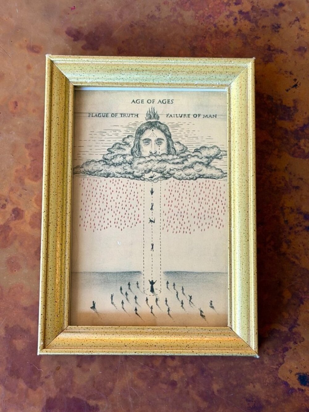Daniel Martin Diaz Age of Ages Framed Esoteric Art Print 5x7